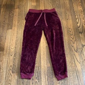 Velour Joggers